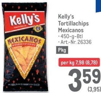 Metro Kelly's Tortillachips Mexicanos 450 g Angebot