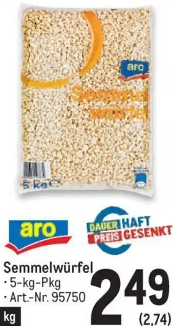 Metro Semmelwürfel 5 kg Angebot