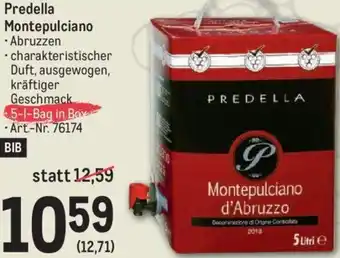 Metro Predella Montepulciano Angebot