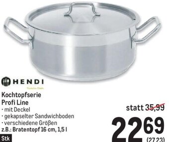 Metro Kochtopfserie Profi Line Angebot