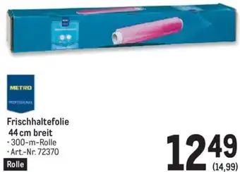 Metro Frischhaltefolie 44 cm Angebot