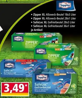 Norma Toppits Zipper XL, SafeLoc XL Angebot