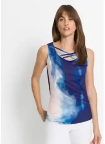 Bonprix Top mit batikprint Angebot