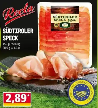 Norma Südtiroler Speck 150g Angebot