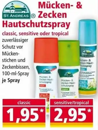Norma MüCKEN- & Zecken Hautschutzspray Classic 100ml Angebot