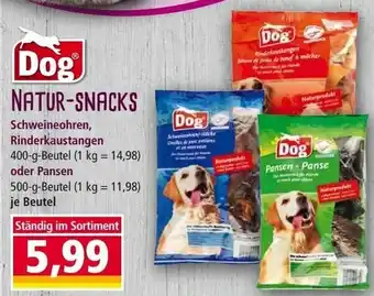 Norma Dog Natur-Snacks Angebot