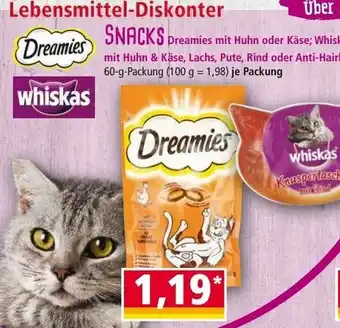 Norma Lebensmittel-Diskonter Snacks Angebot