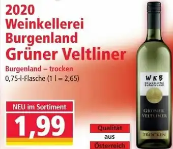 Norma Weinkellerei Burgenland Grüner Veltliner Angebot