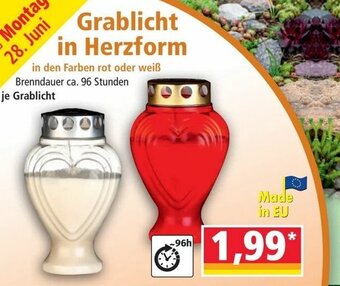 Norma Grablicht in Herzform Angebot