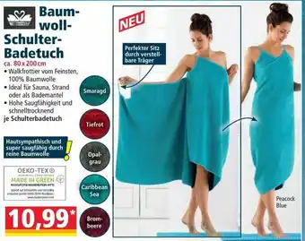 Norma Baumwoll-Schulter-Badetuch Angebot
