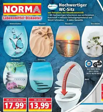 Norma Hochwertiger WC-Sitz Weiß Angebot