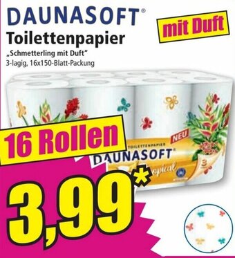 Norma Daunasoft Toilettenpapier Angebot