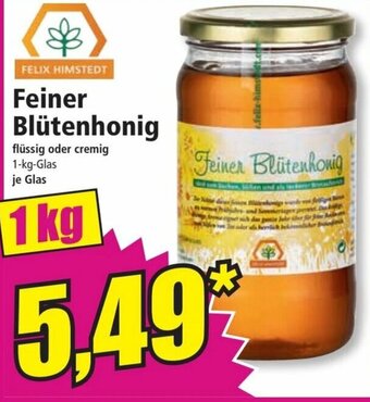 Norma Feiner Blütenhonig 1kg Angebot