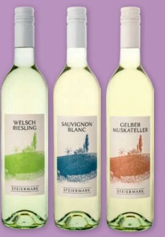PENNY Erzherzog Johann Sauvignon blanc od. Gelber Muskateller od. welschriesling Angebot