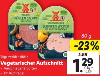 Lidl Vegetarischer Aufschnitt Angebot