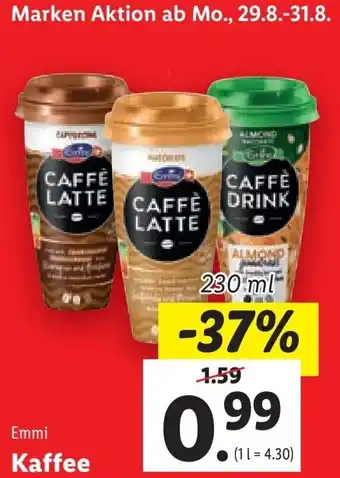 Lidl Emmi Kaffee Angebot