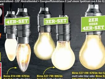Norma Led filament leuchtmittel-set Angebot
