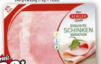 Exquisite schinkenvariation