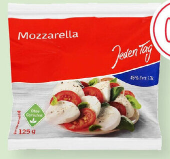 MPreis Jeden Tag Mozzarella Angebot