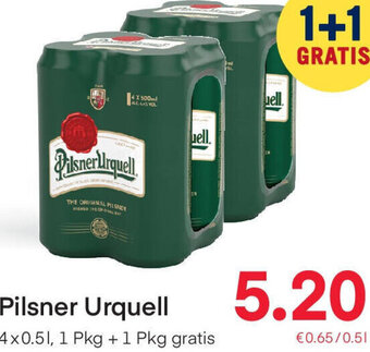 MPreis Pilsner Urquell 4 x 0.5l Angebot