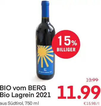 MPreis Bio vom Berg Bio Lagrein 2021 750 ml Angebot
