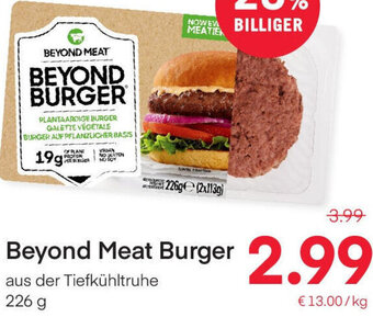 MPreis Beyond Meat Burger 226 g Angebot
