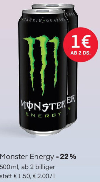 MPreis Monster Energy 500 ml Angebot