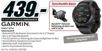Media Markt Garmin Fenix 6 Pro Smartwatch Angebot