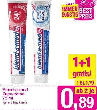 Sutterlüty Blend-A-Med Zahncreme 75 ml Angebot