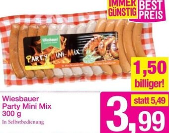 Sutterlüty Wiesbauer Party Mini Mix 300 g Angebot