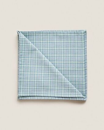 ZARA HOME Karierte baumwollserviette (doppelpack) Angebot