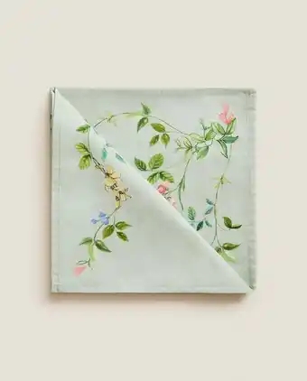ZARA HOME Serviette mit früchteprint (doppelpack) Angebot