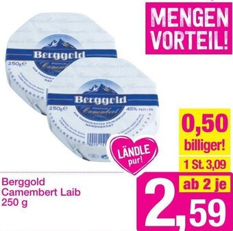 Sutterlüty Berggold Camembert Laib 250 g Angebot