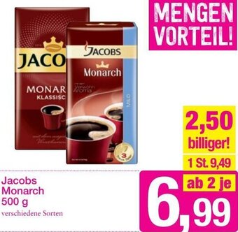 Sutterlüty Jacobs Monarch 500 g Angebot