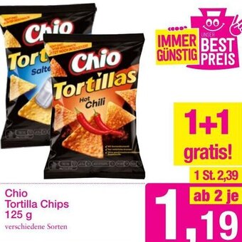 Sutterlüty Chio Tortilla Chips 125 g Angebot