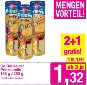 Sutterlüty De Beukelaer Prinzenrolle 188 g/ 260 g Angebot