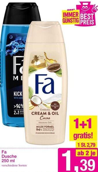 Sutterlüty Fa Dusche 250 ml Angebot