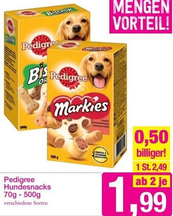 Sutterlüty Pedigree Hundesnacks 70g-500g Angebot