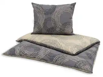 Möbelix Bettwäsche 140x200 cm estelle mikrofaser braun kreise Angebot