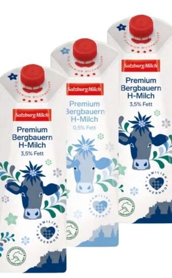 Interspar Premium bergbauern h-milch Angebot