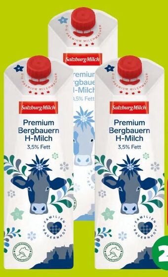 Eurospar Premium bergbauern h-milch Angebot