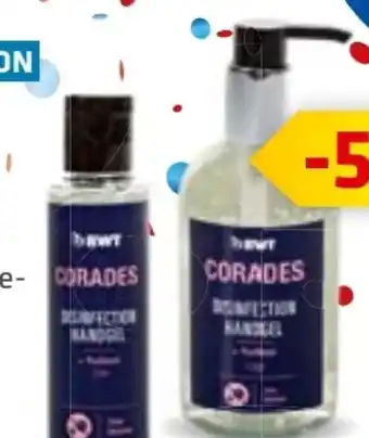 Hartlauer Handdesinfektionsgel corades Angebot