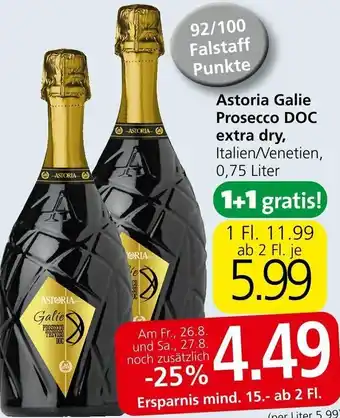 Spar Astoria Galie prosecco Angebot