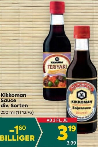 Billa Kikkoman Sauce 250 ml Angebot