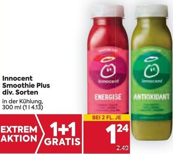 Billa Innocent Smoothie Plus 300 ml Angebot