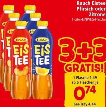 Interspar Rauch Eistee Pfirsich Oder Zitrone Angebot