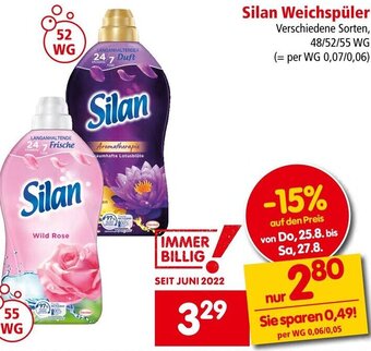 Interspar Silan Weichspüler Angebot
