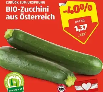 Hofer Zurück Zum Ursprung Bio-Zucchini Angebot