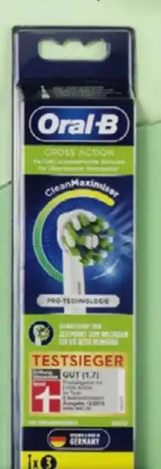 Bipa Oral-b aufsteckbürsten cross action Angebot