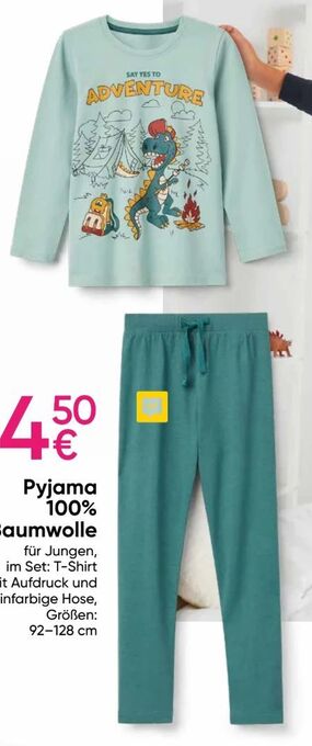 Jungen pyjama